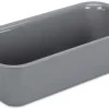 Städter We Love Baking Brotbackform 26 X 11,5 Cm / H 7,5 Cm Silber Emaill 1.700 Ml 22