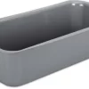 Städter We Love Baking Brotbackform 30 X 13 Cm / H 8 Cm Silber Emailliert 2.400 Ml 22