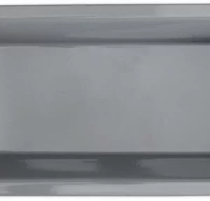 Städter We Love Baking Brotbackform 30 X 13 Cm / H 8 Cm Silber Emailliert 2.400 Ml 16