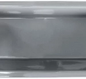Städter We Love Baking Brotbackform 35 X 14,5 Cm / H 8,5 Cm Silber Emaill 3.000 Ml 10