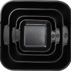 Appolia Auflaufform Quadratisch In Satin-schwarz 18 Cm / 0,66 Liter 25