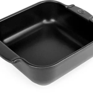 Appolia Auflaufform Quadratisch In Satin-schwarz 18 Cm / 0,66 Liter 15