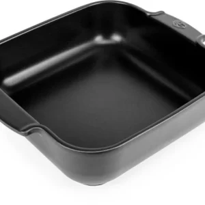 Appolia Auflaufform Quadratisch In Satin-schwarz 18 Cm / 0,66 Liter 17