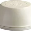 Emile Henry Brotbackform Rund In Creme 8